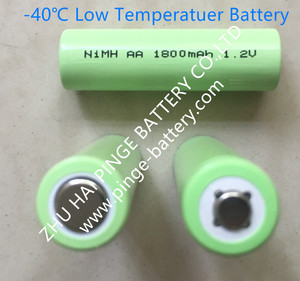 镍氢低温电池AA1800mAh和2000mAh