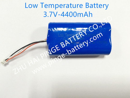 低温电池3.7V-4400mAh