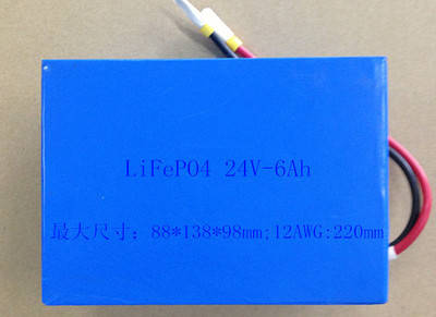 LiFePO4 24V-6Ah